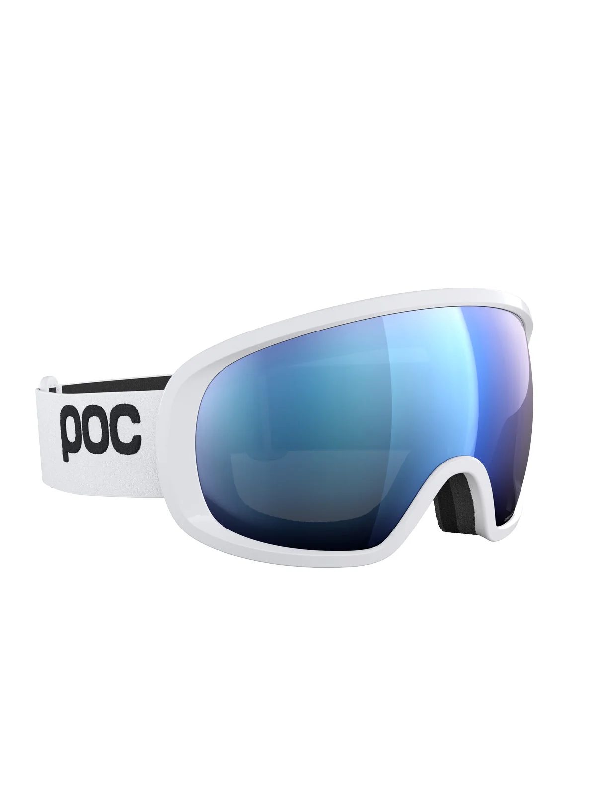 Gogle narciarskie POC Fovea Wide Fit - Blixten White - Image 3
