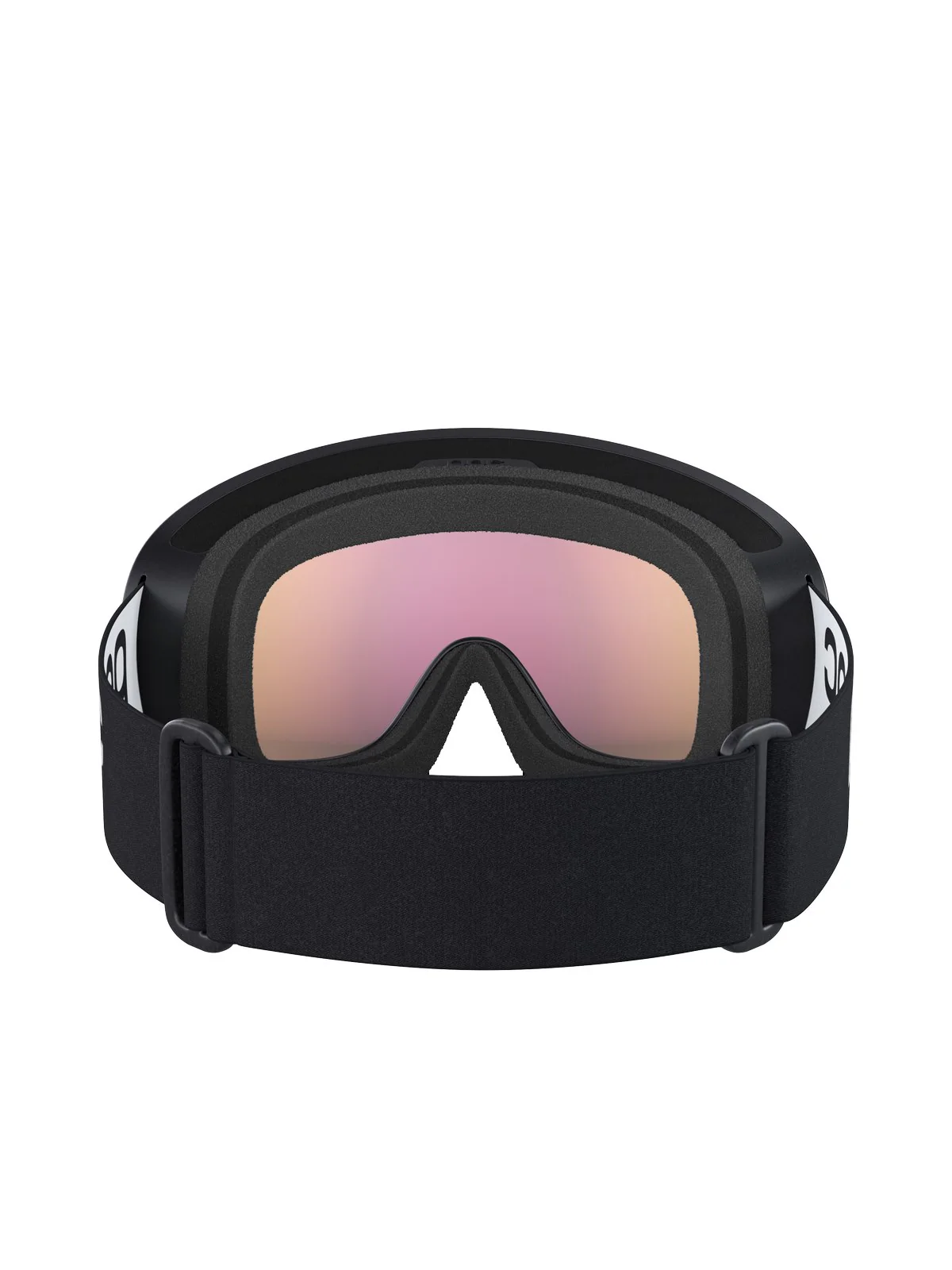 Gogle narciarskie POC Fovea Wide Fit - Ura. Black/Pt. Sunny Orange - Image 4