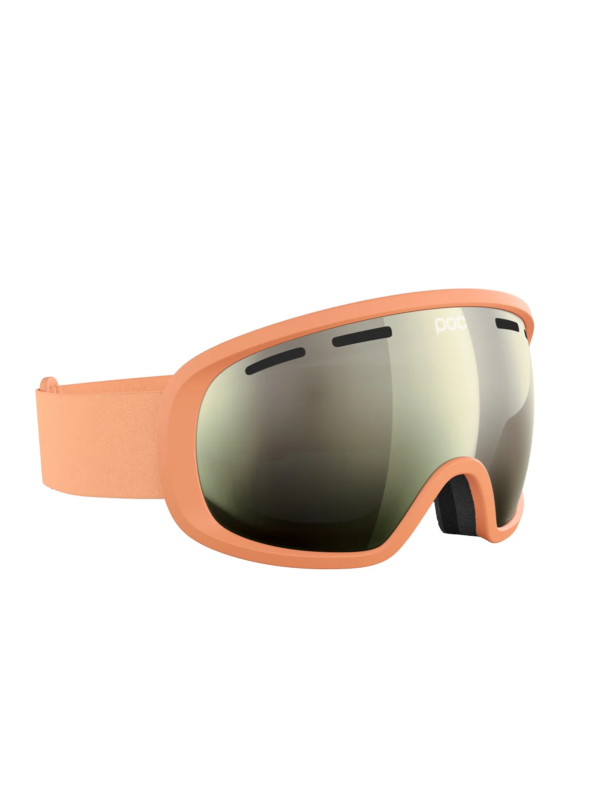 Gogle narciarskie POC Fovea Wide Fit - Apricot Sunstone/Partly Sunny Ivory - Image 3