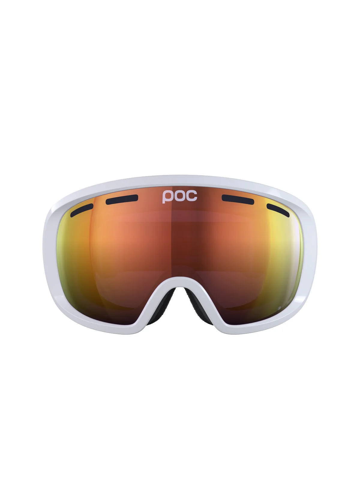 Gogle narciarskie POC Fovea - Hydr. White|Pt. Sunny Orange Cat 2 - Image 2