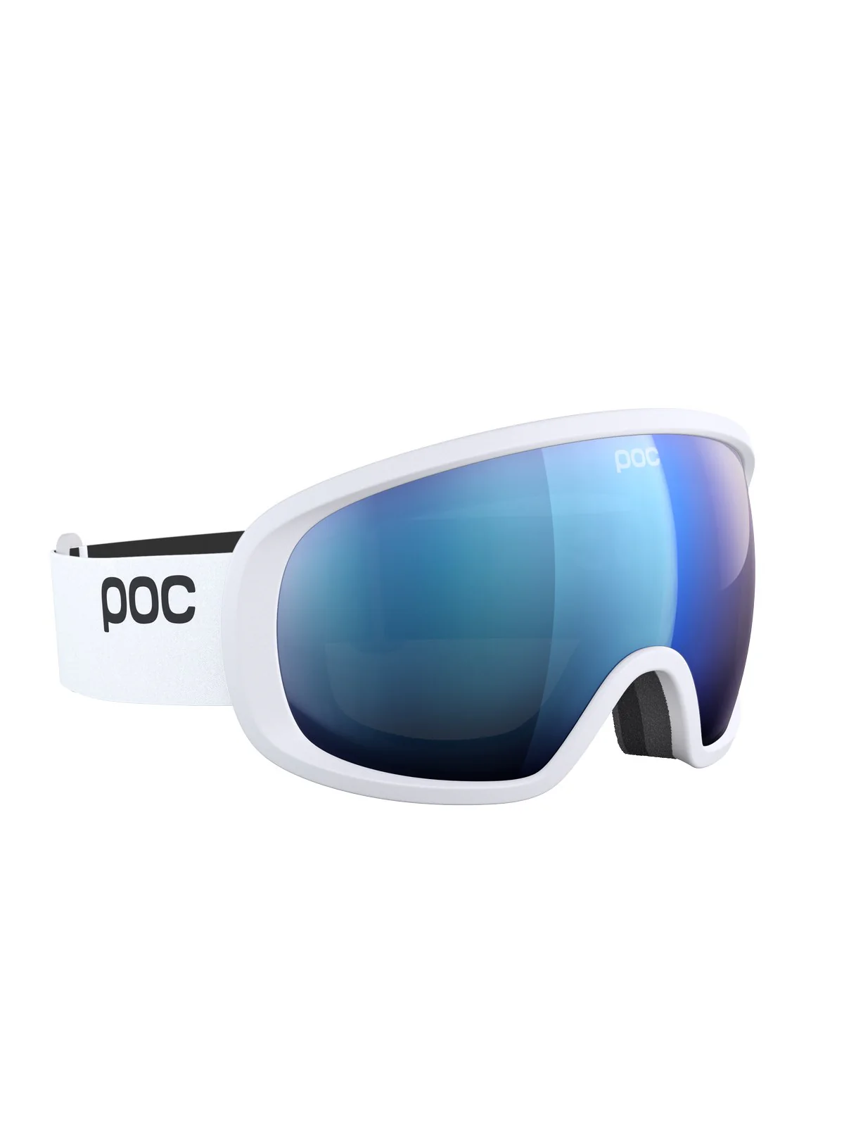 Gogle narciarskie POC Fovea - Hydr. White|Pt. Sunny Blue Cat 2 - Image 4