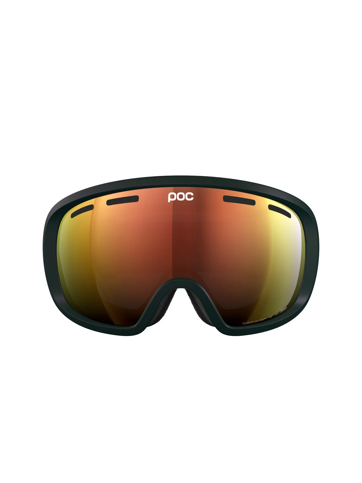 Gogle narciarskie POC Fovea - Parg. Green/Pt. Sunny Orange - Image 2