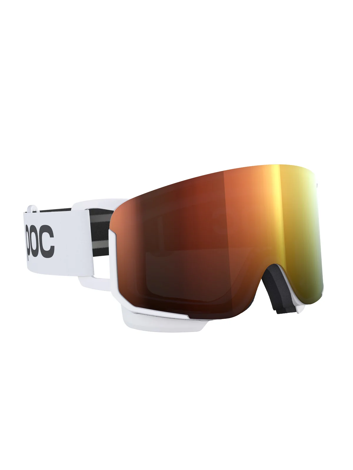 Gogle narciarskie POC Nexal Clarity - Hyd. White/Spektris Orange Cat 2 - Image 4