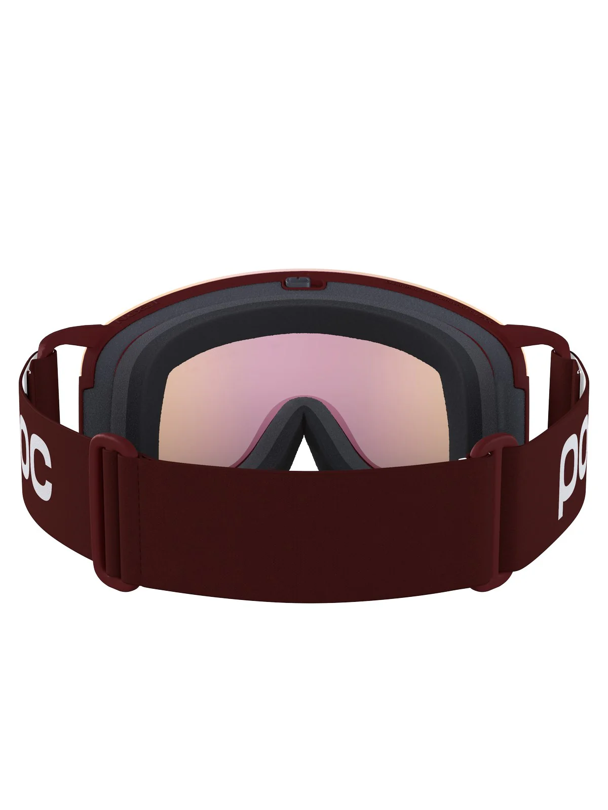 Gogle narciarskie POC Nexal Clarity - Garnet Red/Spektris Orange Cat 2 - Image 3