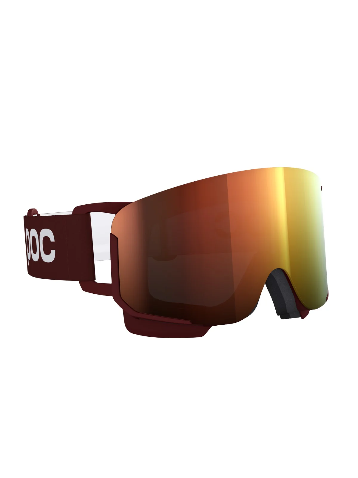 Gogle narciarskie POC Nexal Clarity - Garnet Red/Spektris Orange Cat 2 - Image 4