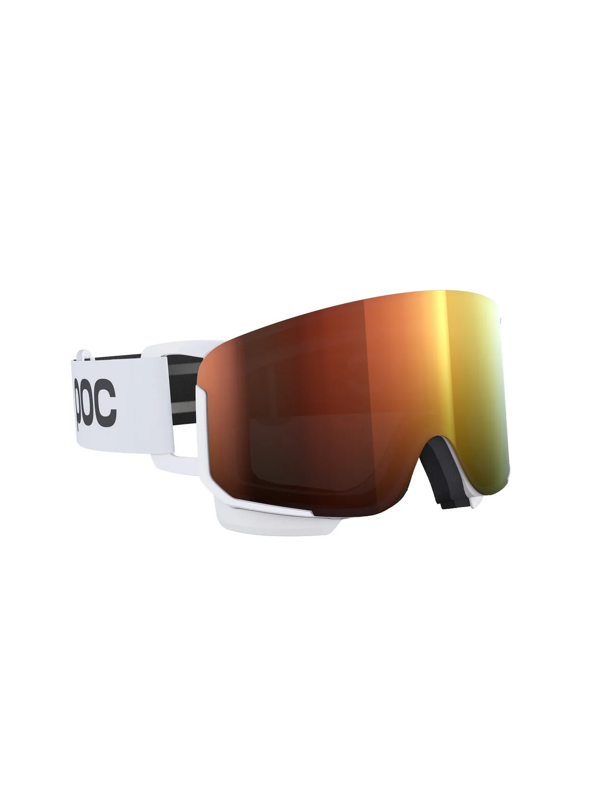 Gogle narciarskie POC Nexal Mid Clarity - Hyd. White/Spektris Orange Cat 2 - Image 4