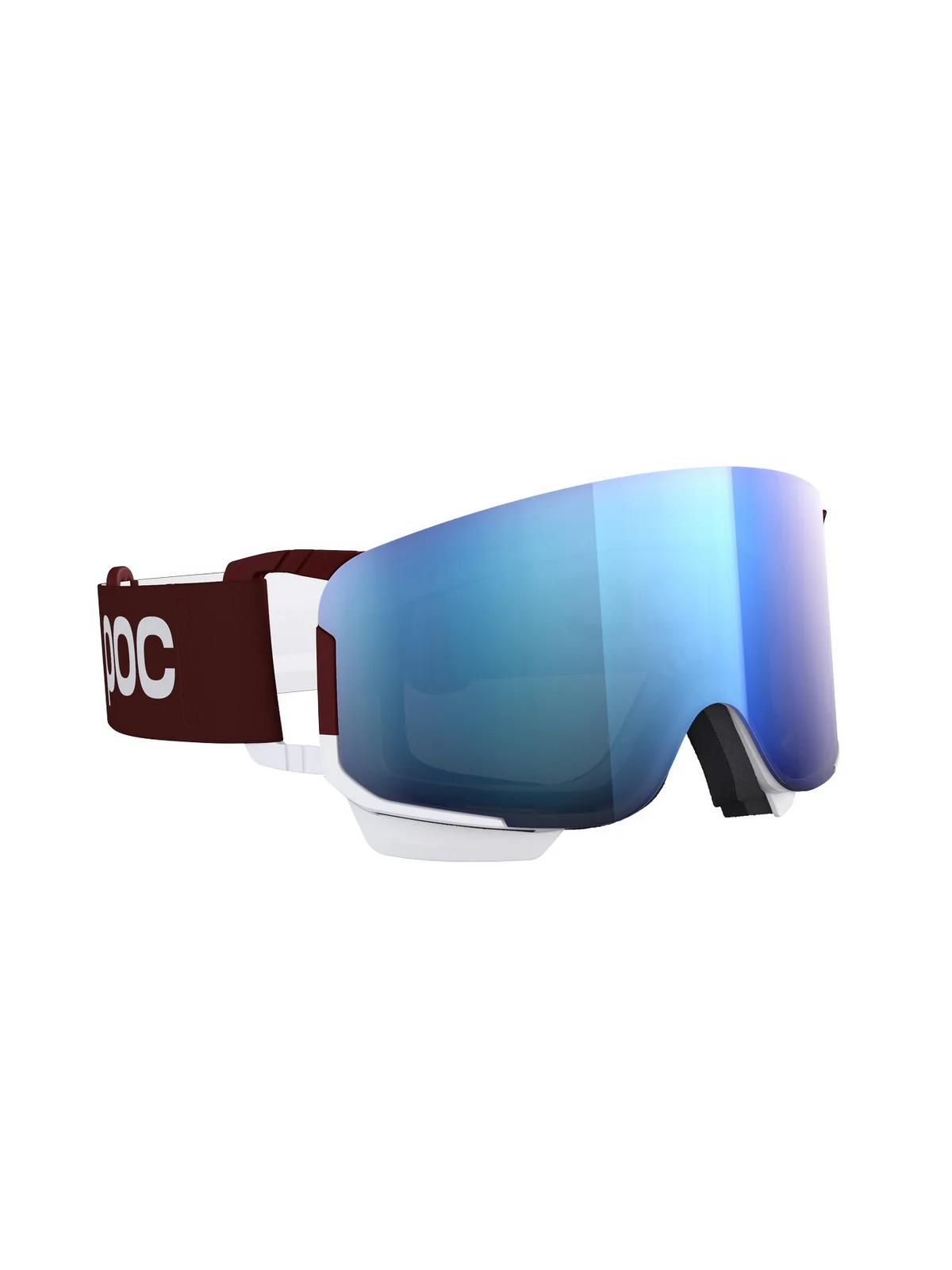 Gogle narciarskie POC Nexal Mid Clarity Comp - Garnet Red/Hyd. White/Spektris Blue Cat 2 - Image 4