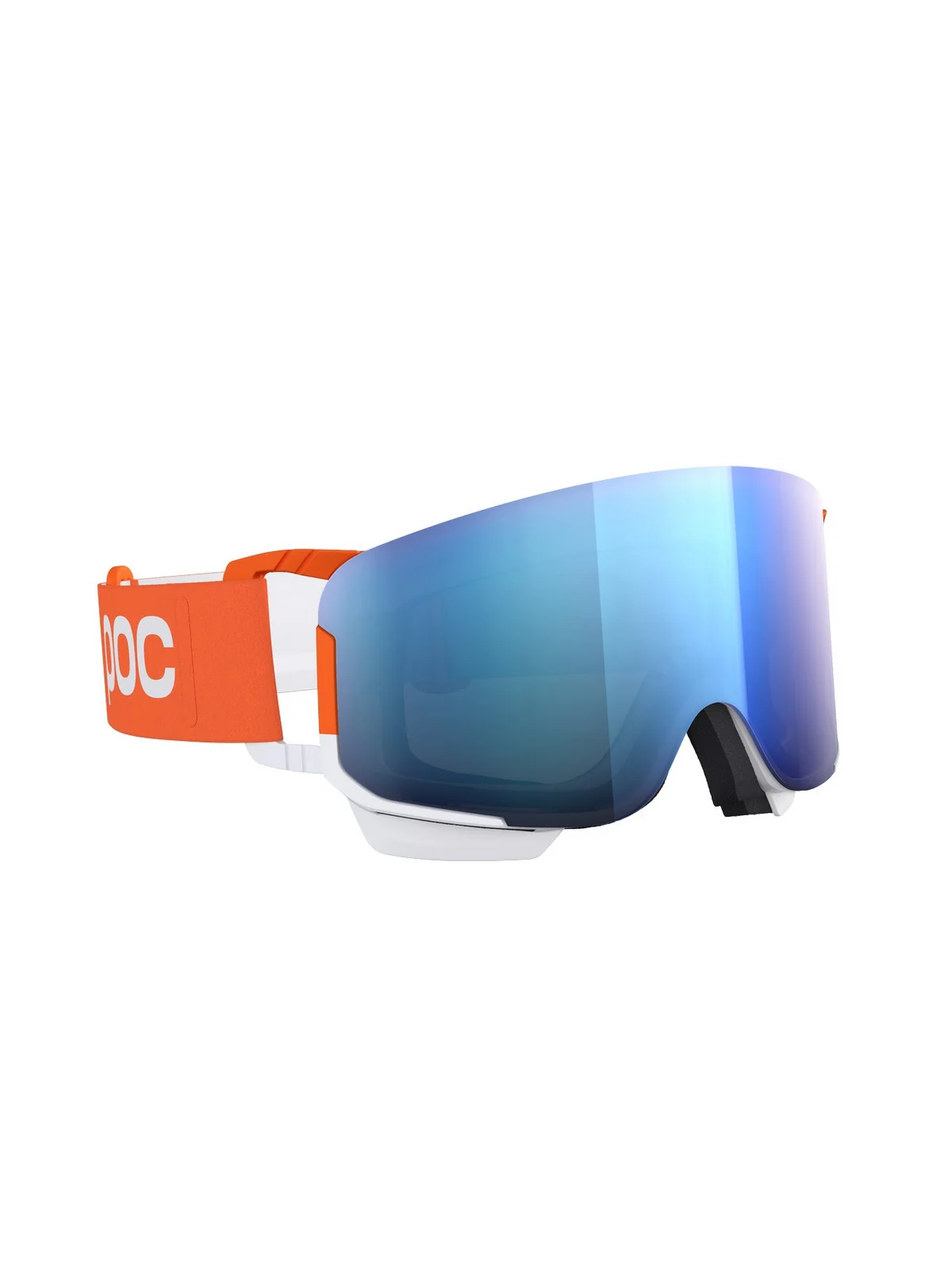 Gogle narciarskie POC Nexal Mid Clarity Comp - Fluo. Orange/Hyd. White/Spektris Blue Cat 2 - Image 3