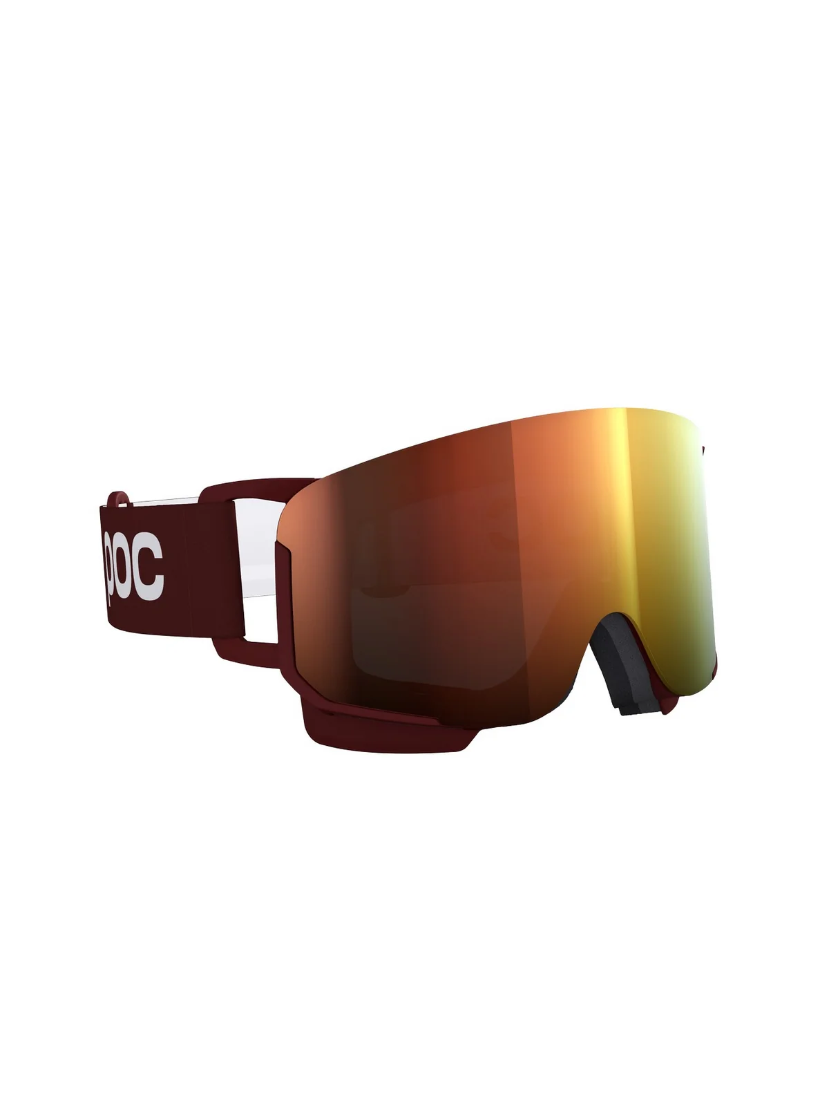 Gogle narciarskie POC Nexal Mid Clarity - Garnet Red/Spektris Orange Cat 2 - Image 4
