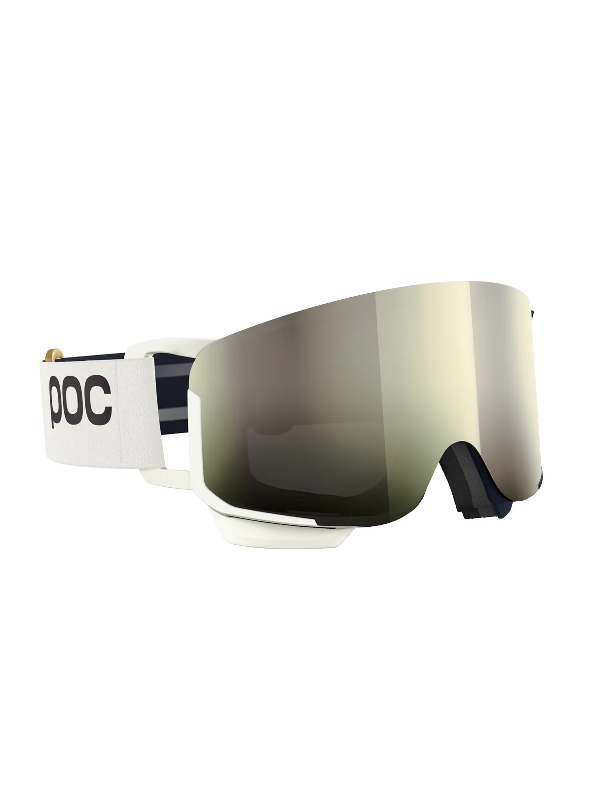 Gogle narciarskie POC Nexal Mid Wide Fit - Bleu/Blanc/Partly Sunny Ivory - Image 2