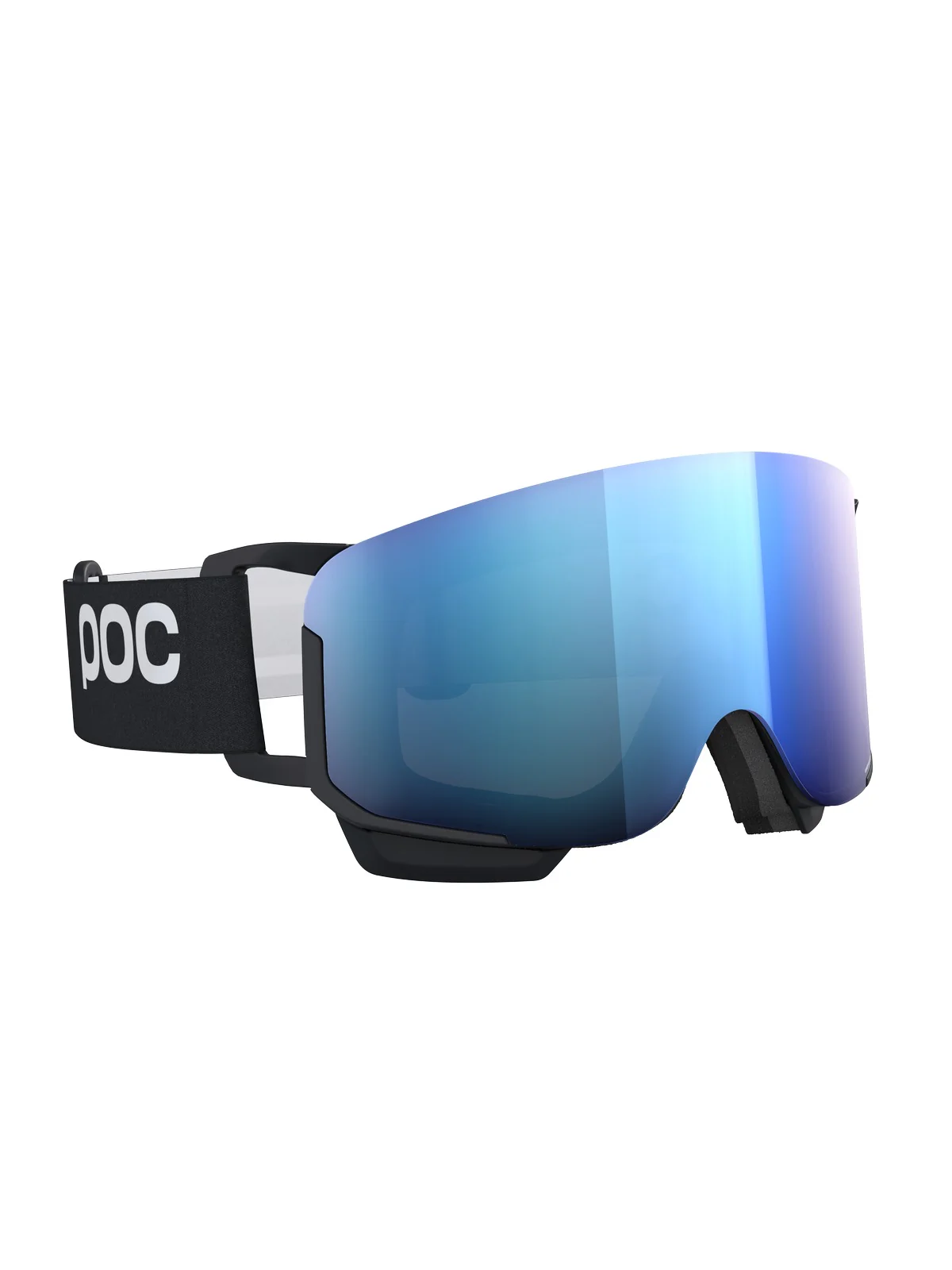 Gogle narciarskie POC Nexal Mid Wide Fit - Ura. Black/Pt. Sunny Blue - Image 3