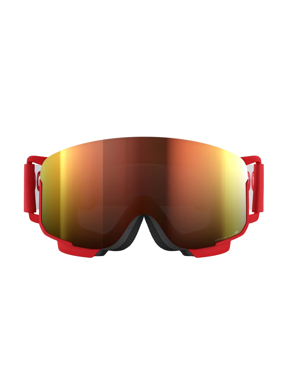 Gogle narciarskie POC Nexal Mid Wide Fit - Pris. Red/Pt. Sunny Orange - Image 2