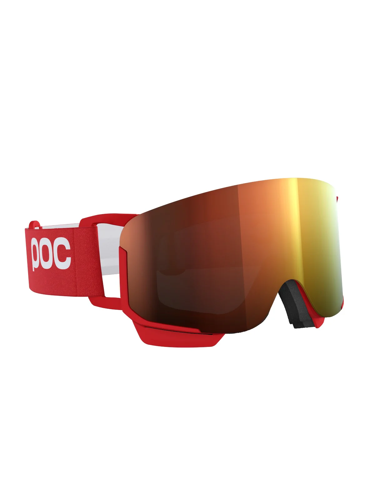 Gogle narciarskie POC Nexal Mid Wide Fit - Pris. Red/Pt. Sunny Orange - Image 3