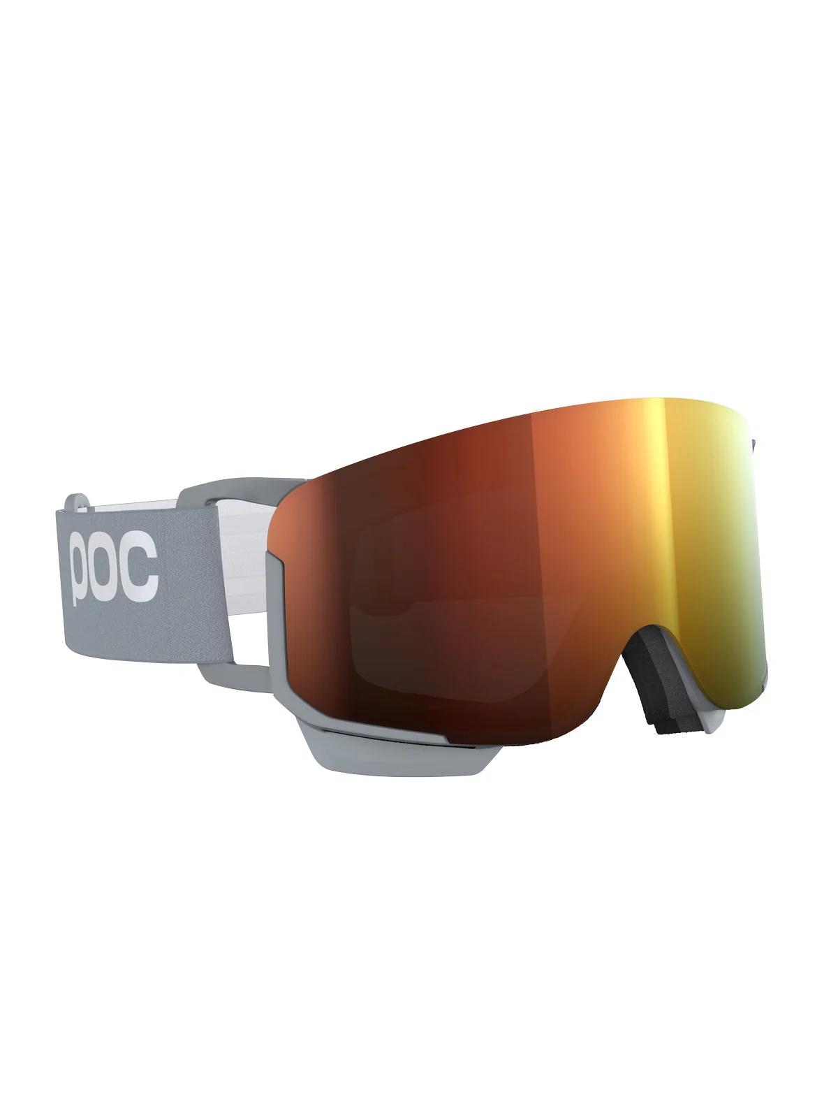 Gogle narciarskie POC Nexal Mid Wide Fit - Granite Grey/Partly Sunny Orange - Image 3