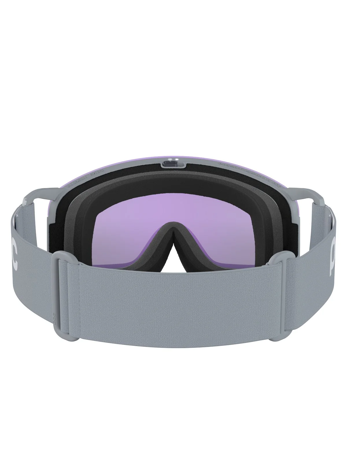 Gogle narciarskie POC Nexal Mid Wide Fit - Granite Grey/Partly Sunny Blue - Image 4