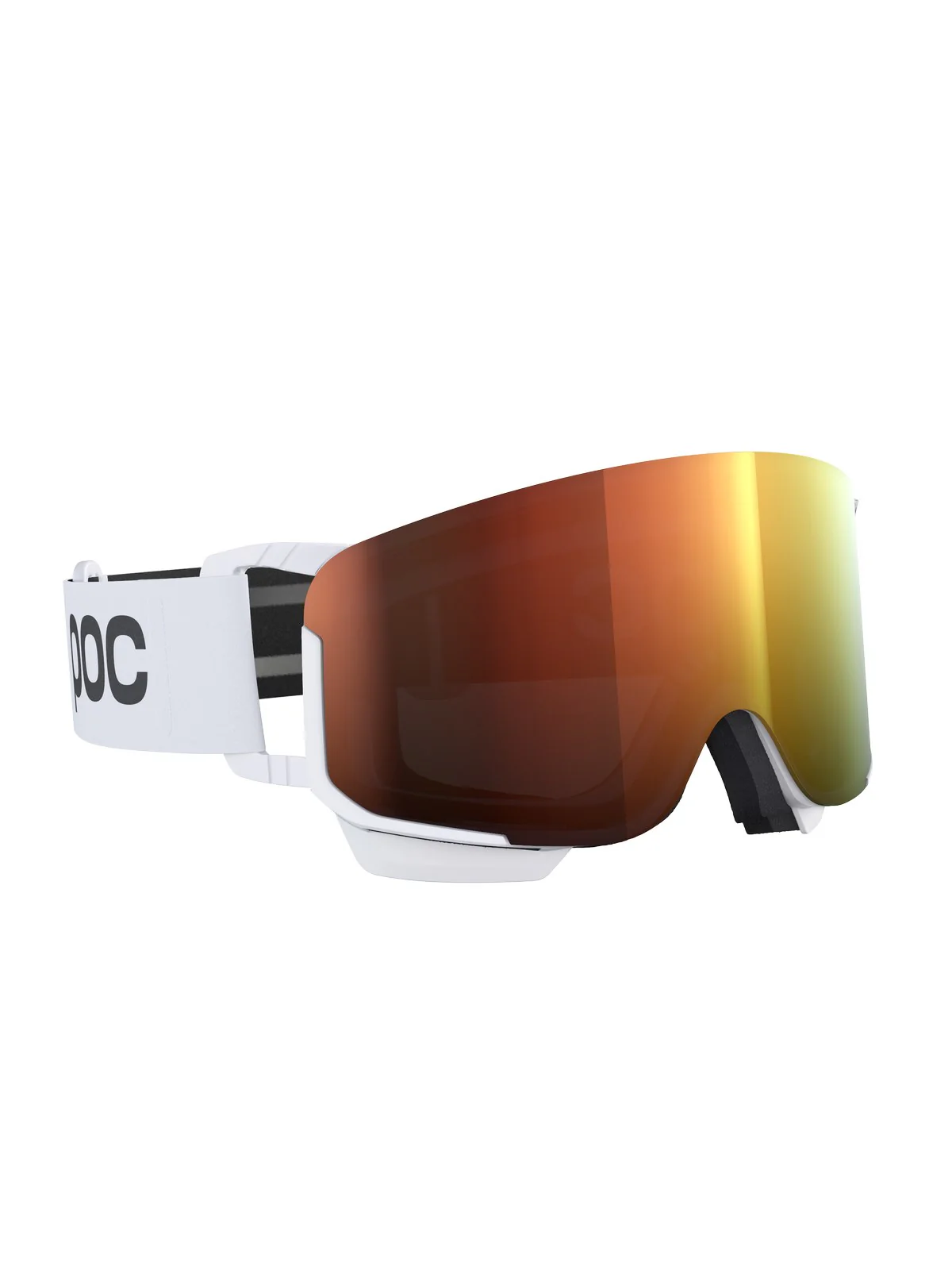 Gogle narciarskie POC Nexal Mid - Hydr. White|Pt. Sunny Orange Cat 2 - Image 3