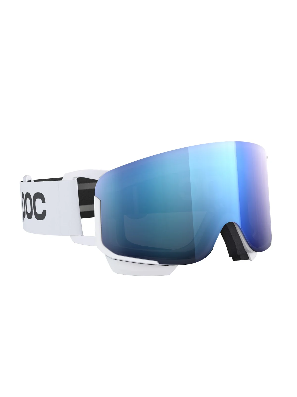 Gogle narciarskie POC Nexal Mid - Hydr. White|Pt. Sunny Blue Cat 2 - Image 3