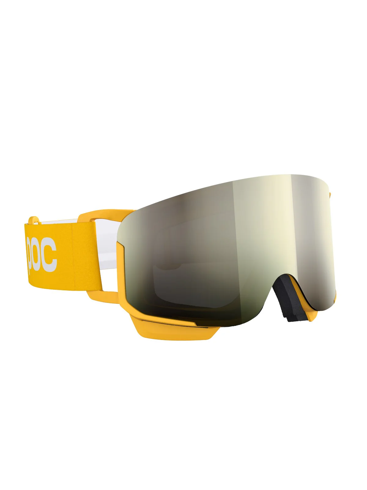 Gogle narciarskie POC Nexal Mid - Sulphite Yellow|Pt. Sunny Ivory Cat 2 - Image 3