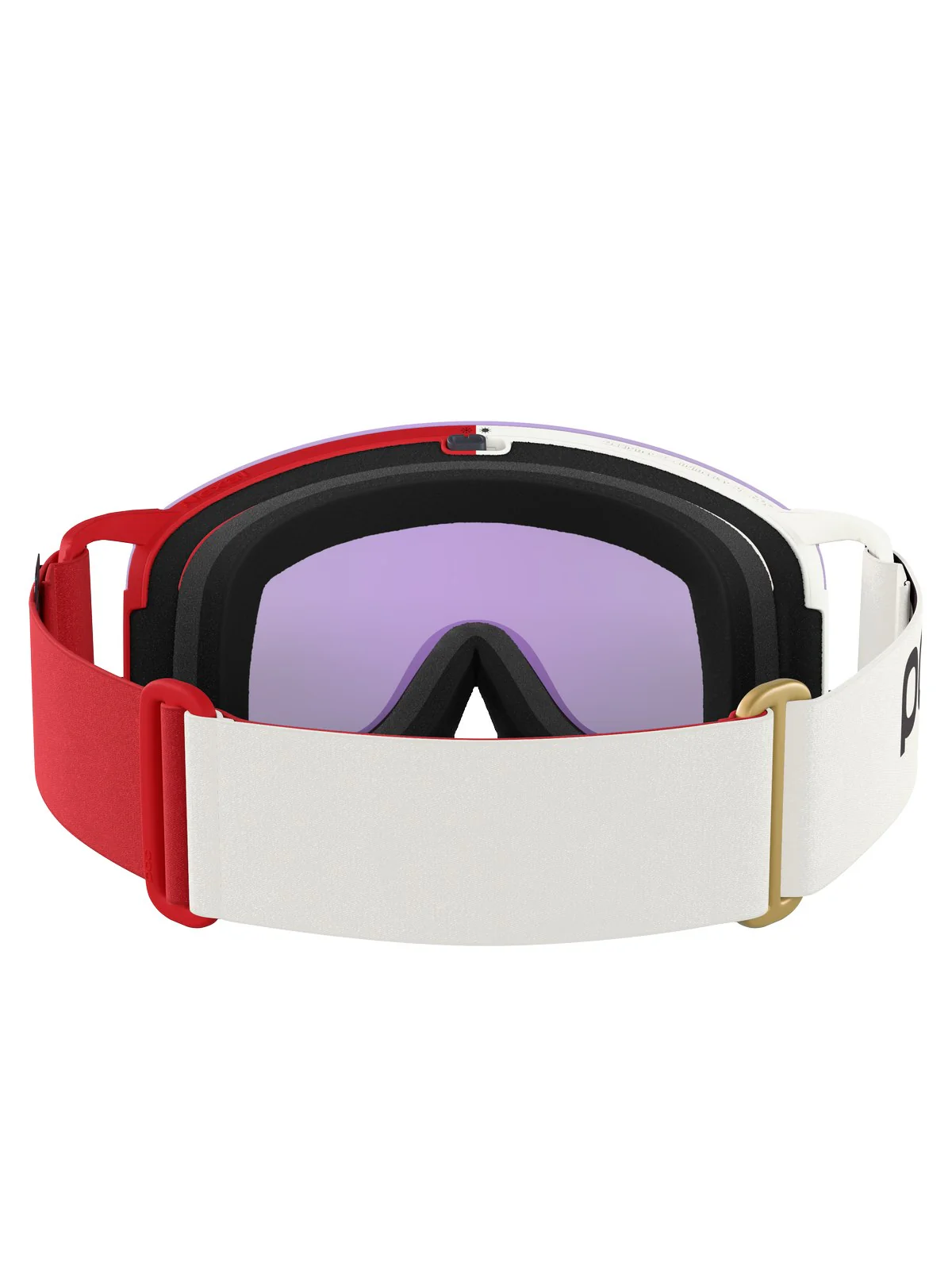 Gogle narciarskie POC Nexal Wide Fit - Rouge/Blanc - Image 4