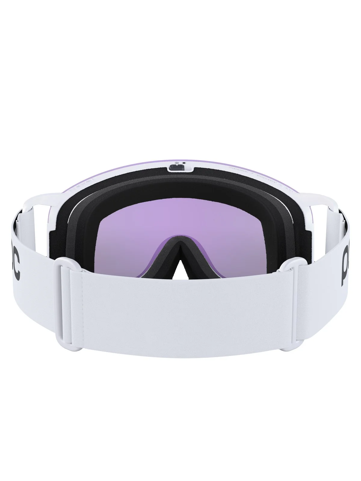 Gogle narciarskie POC Nexal Wide Fit - Hyd. White/Pt. Sunny Blue - Image 4