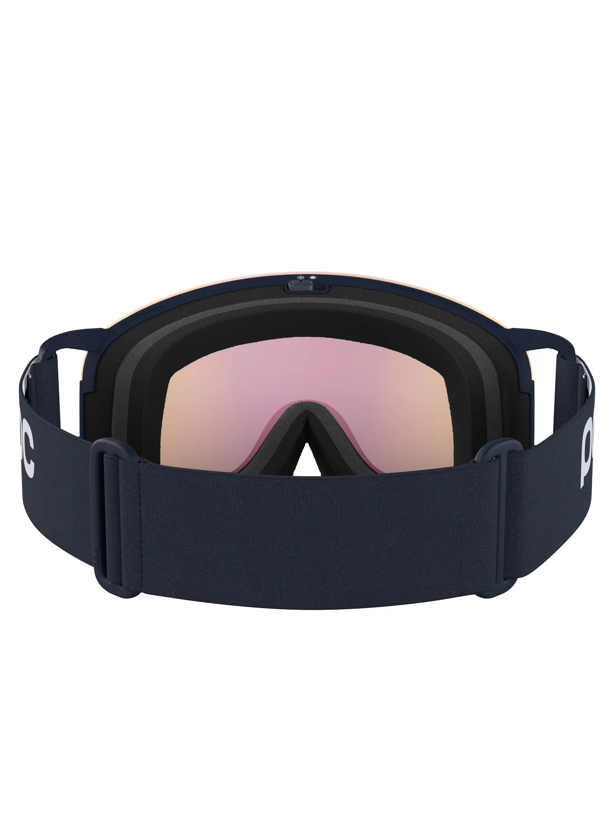 Gogle narciarskie POC Nexal Wide Fit - Apatite Navy/Pt. Sunny Orange - Image 4