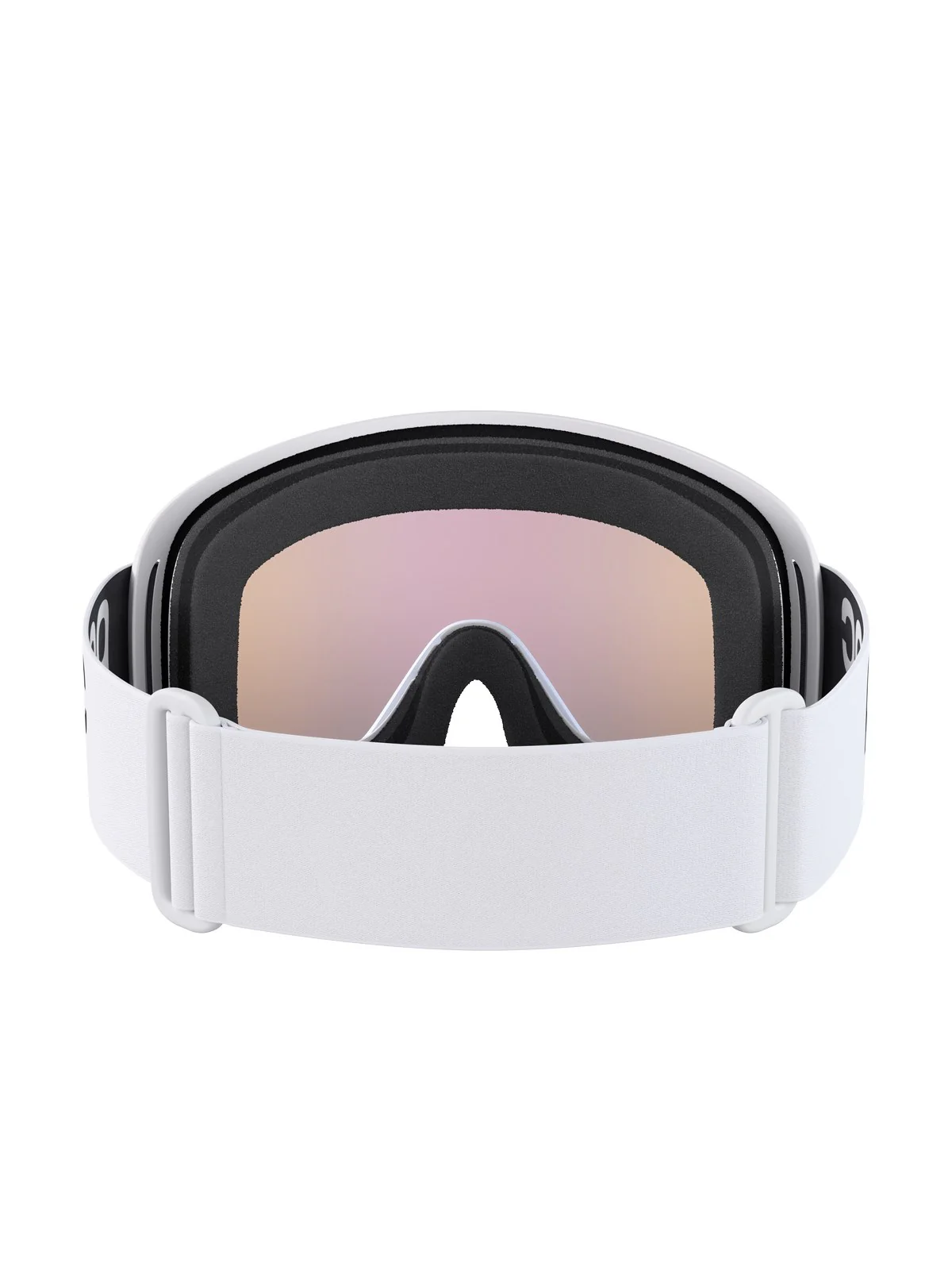 Gogle narciarskie POC Opsin Wide Fit - Hyd. White/Pt. Sunny Orange - Image 4