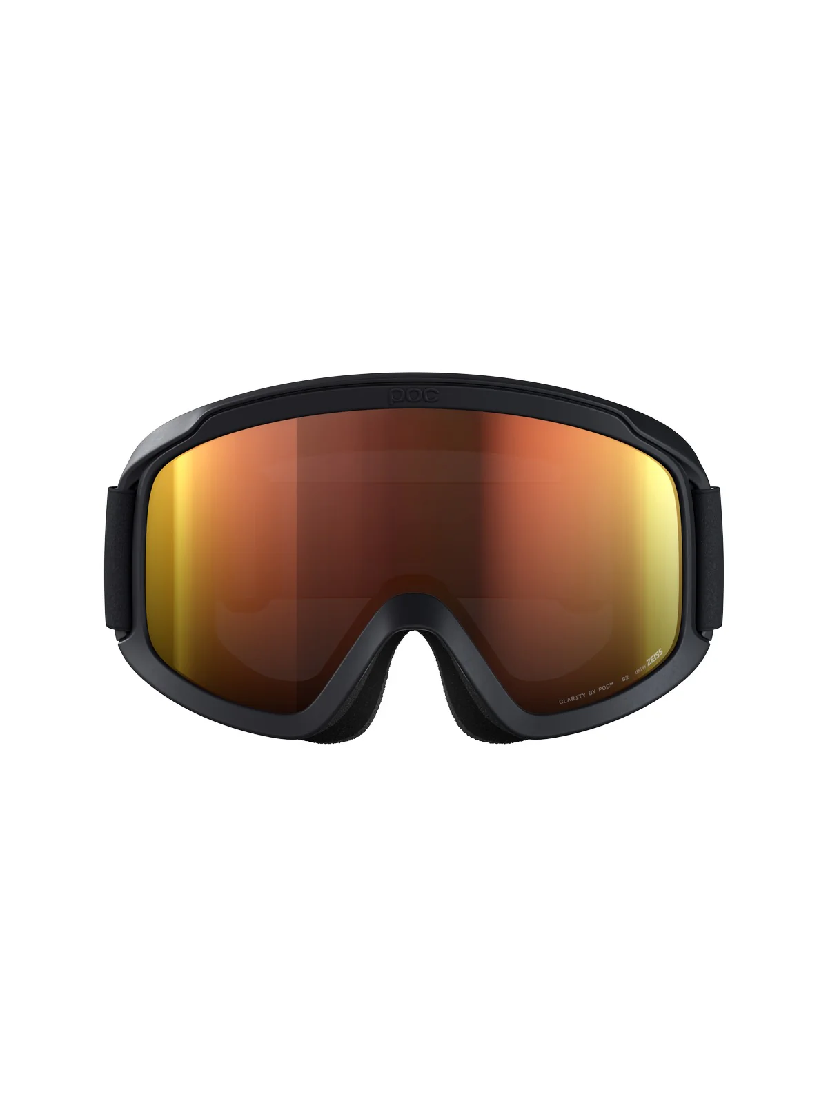 Gogle narciarskie POC Opsin Wide Fit - Ura. Black/Pt. Sunny Orange - Image 2