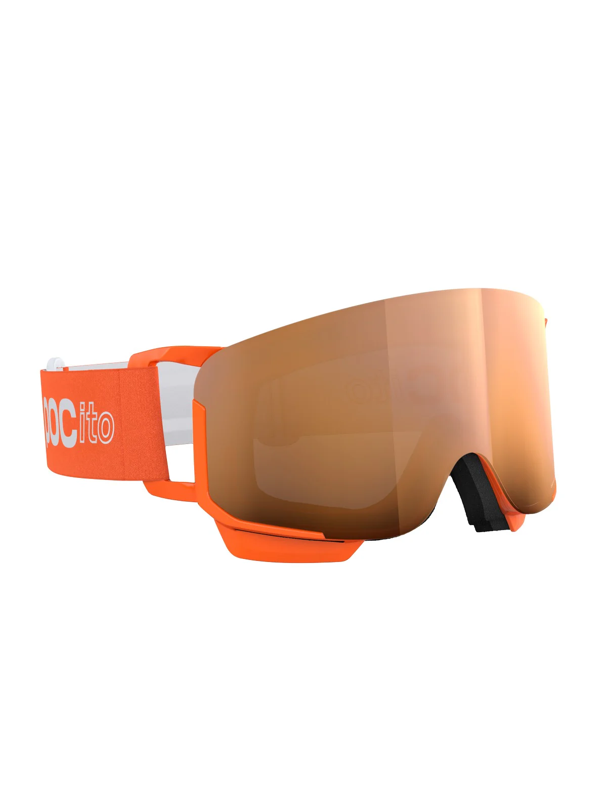 Gogle narciarskie POCito Nexal - Fluo. Orange/Partly Sunny Light Orange - Image 3