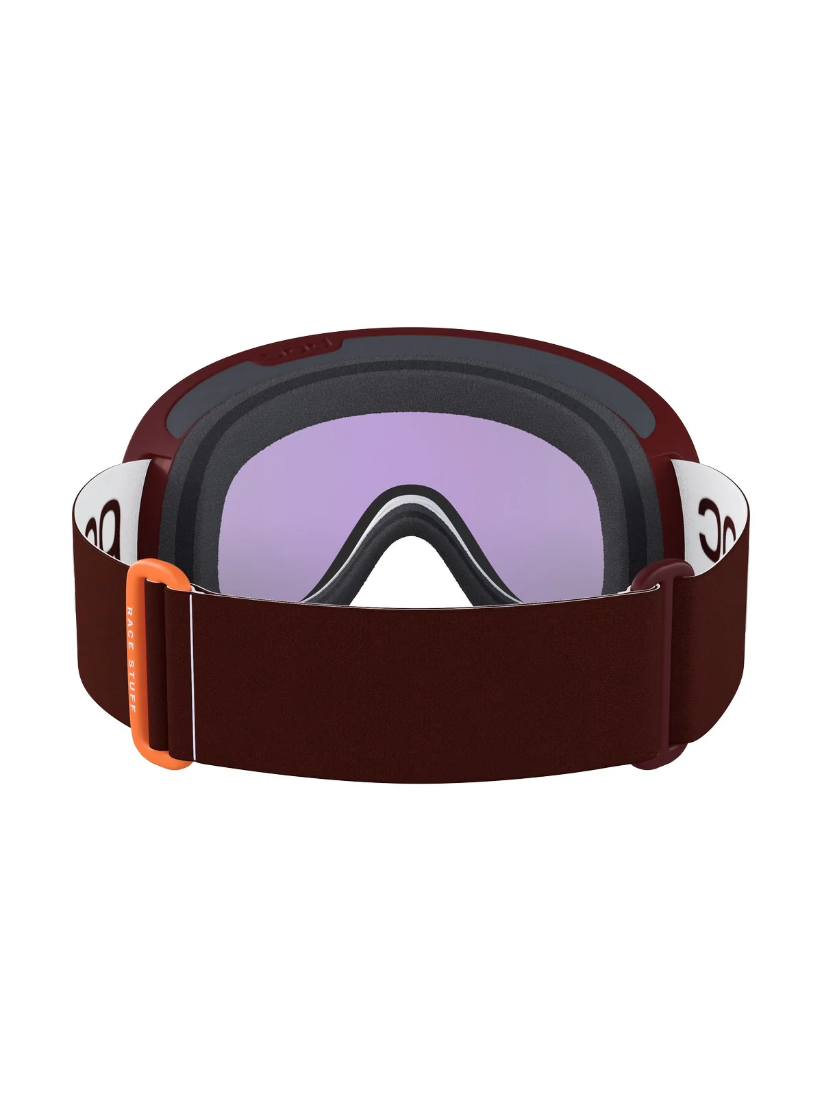 Gogle narciarskie POC Retina Big Clarity Comp - Garnet Red/Hyd. White/Spektris Blue Cat 2 - Image 4