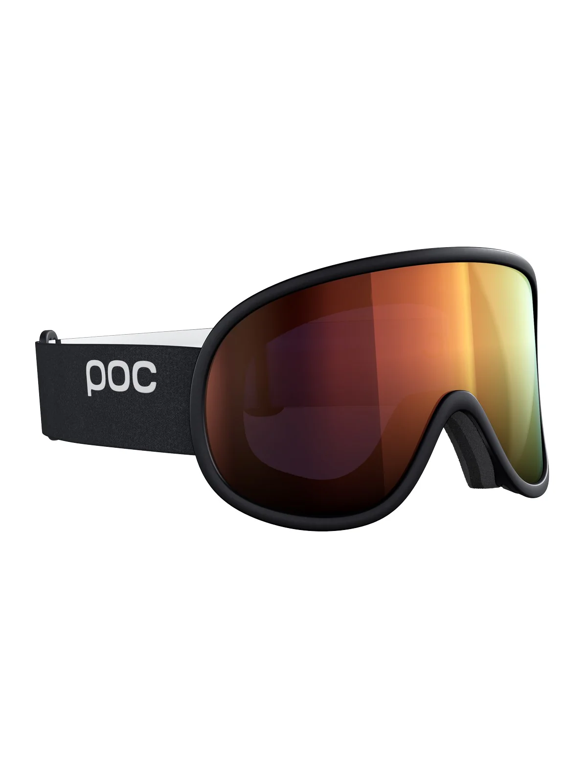 Gogle narciarskie POC Retina - Ur. Black|Pt. Sunny Orange Cat 2 - Image 4