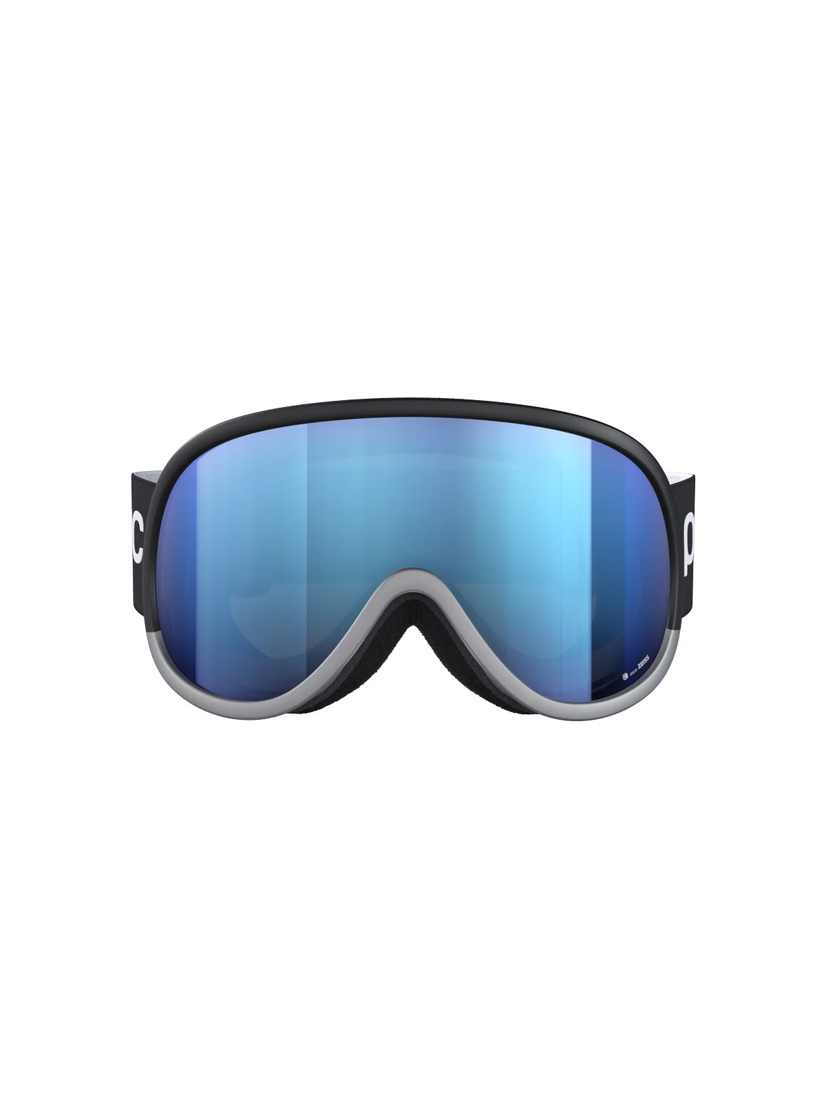 Gogle narciarskie POC Retina Mid Race - Ur. Black|Argentite Silver|Pt. Sunny Blue Cat 2 - Image 2