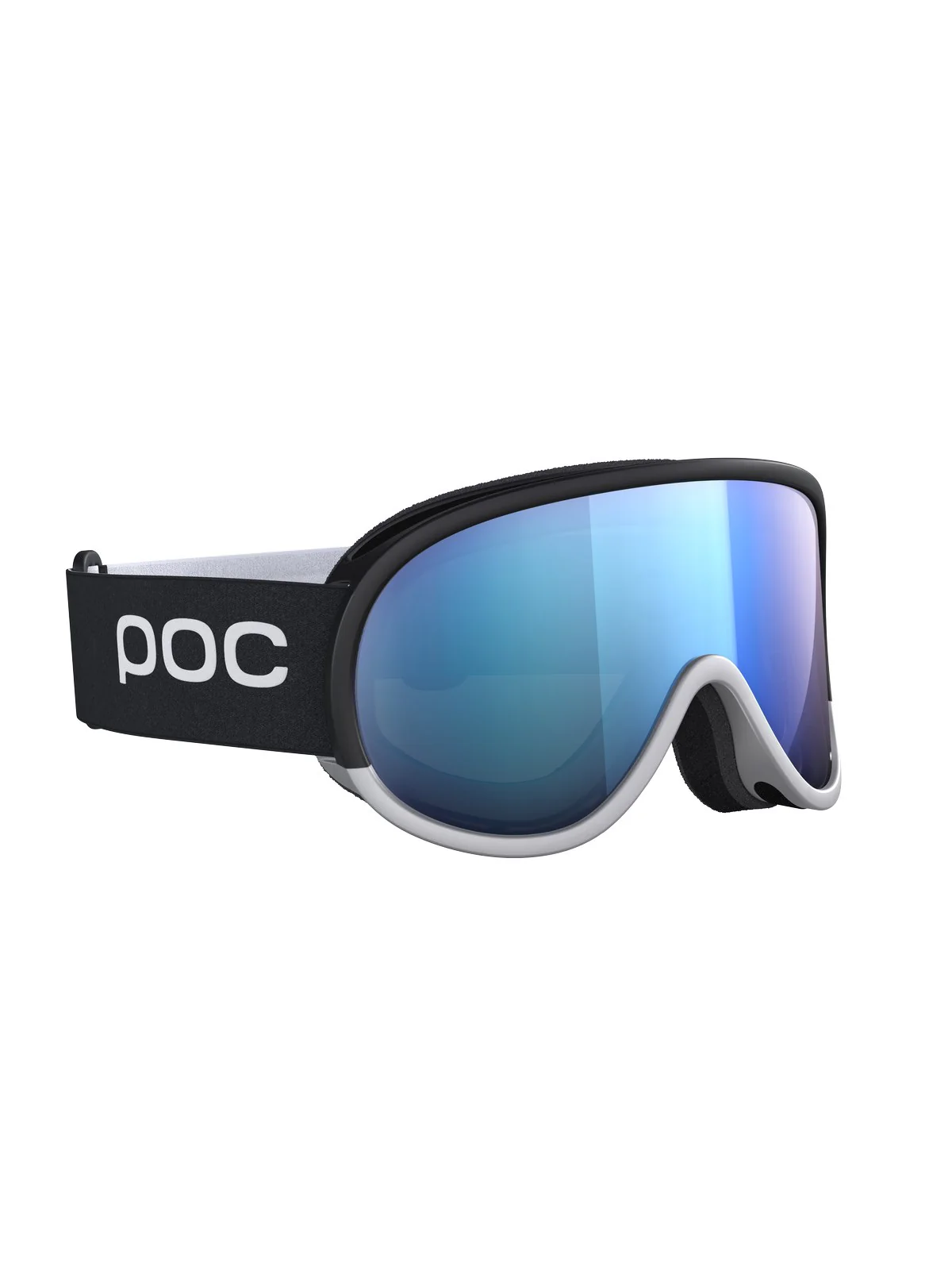 Gogle narciarskie POC Retina Mid Race - Ur. Black|Argentite Silver|Pt. Sunny Blue Cat 2 - Image 3