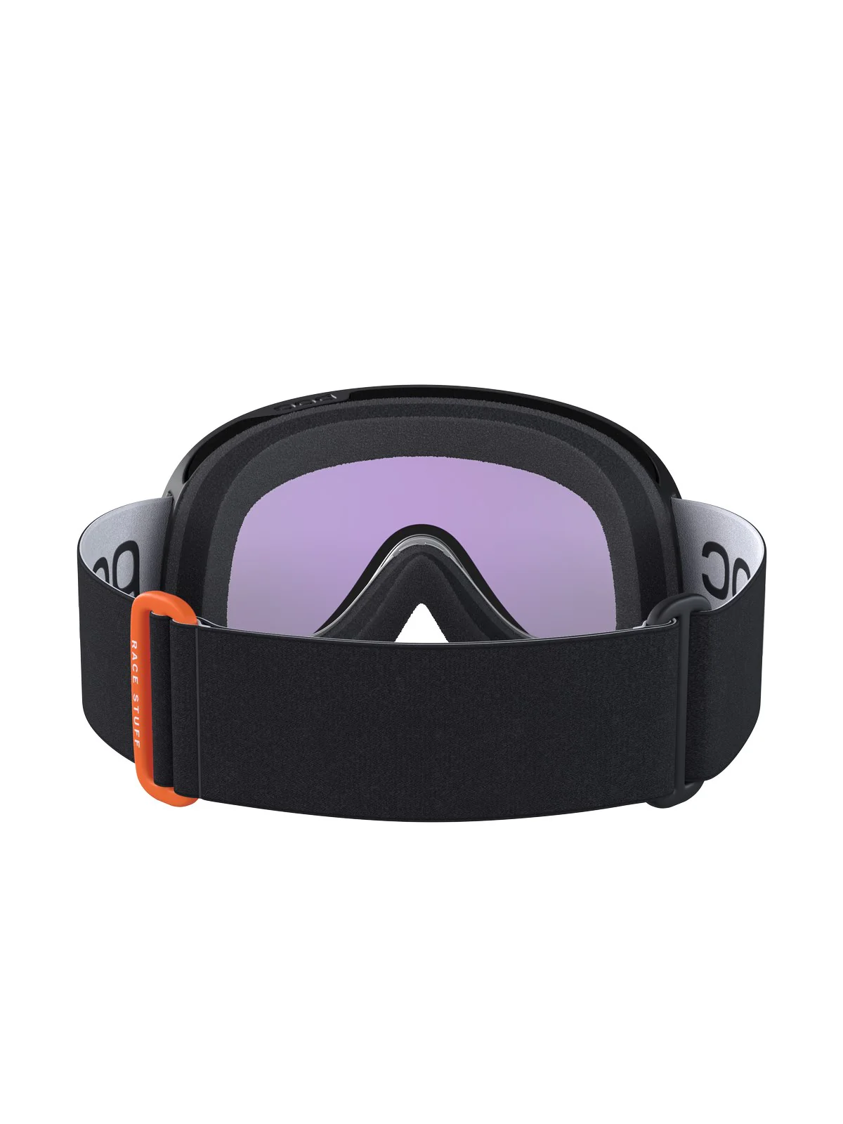Gogle narciarskie POC Retina Mid Race - Ur. Black|Argentite Silver|Pt. Sunny Blue Cat 2 - Image 4