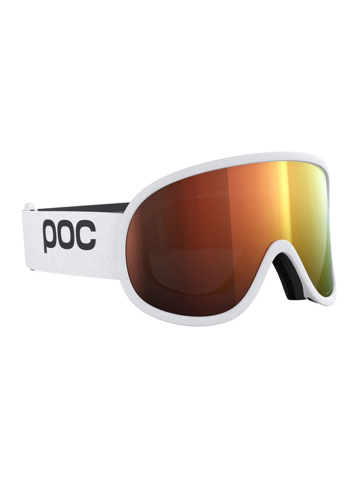 Gogle narciarskie POC Retina Mid Wide Fit - Hyd. White/Pt. Sunny Orange - Image 3
