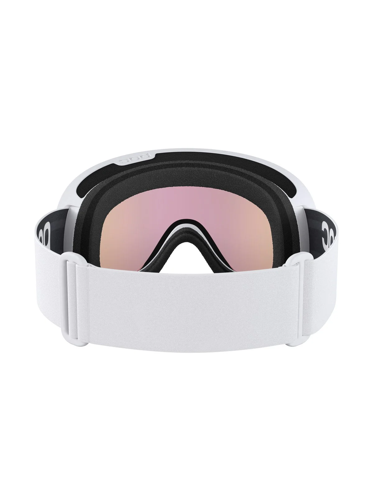 Gogle narciarskie POC Retina Mid Wide Fit - Hyd. White/Pt. Sunny Orange - Image 4