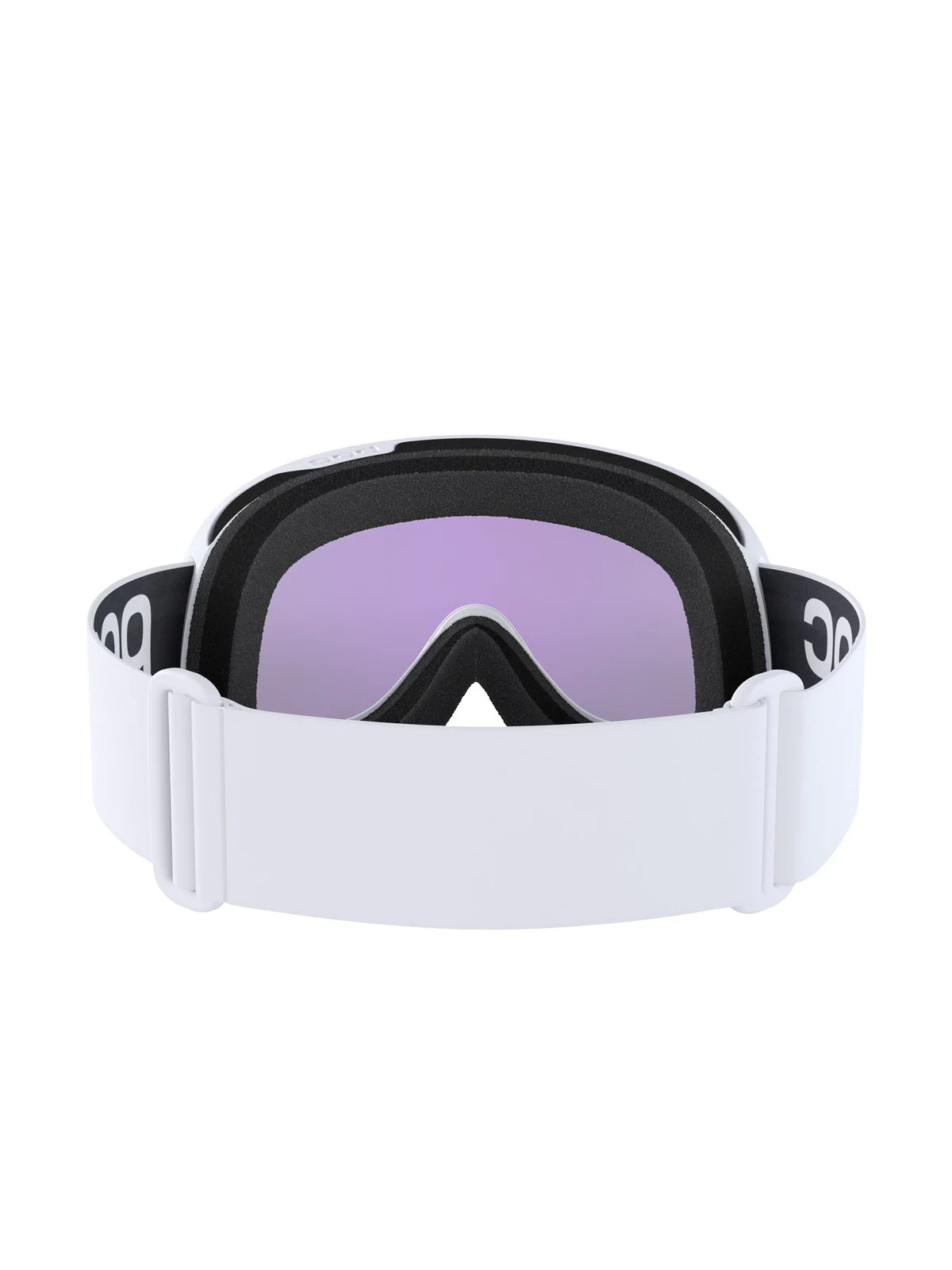 Gogle narciarskie POC Retina Mid Wide Fit - Hyd. White/Pt. Sunny Blue - Image 4