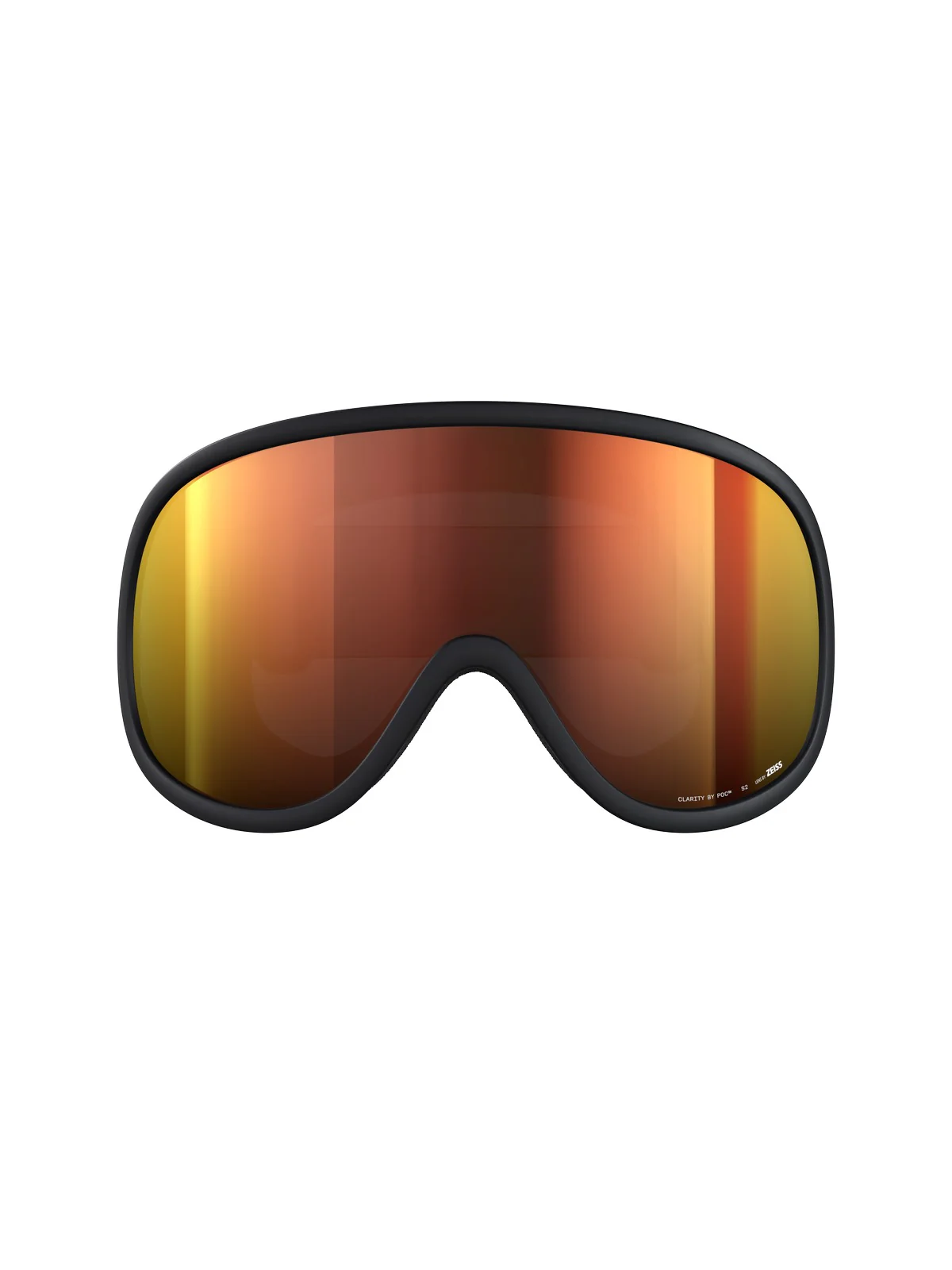 Gogle narciarskie POC Retina Mid Wide Fit - Ura. Black/Pt. Sunny Orange - Image 2