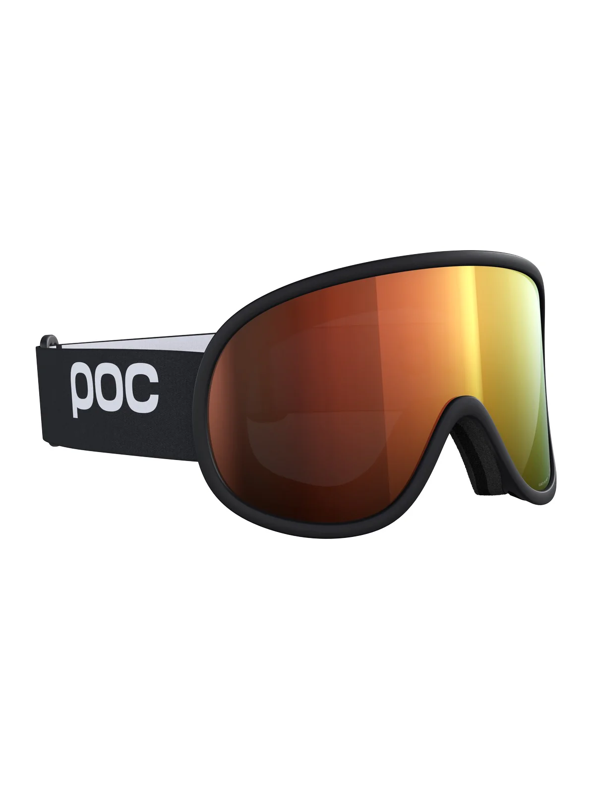 Gogle narciarskie POC Retina Mid Wide Fit - Ura. Black/Pt. Sunny Orange - Image 3