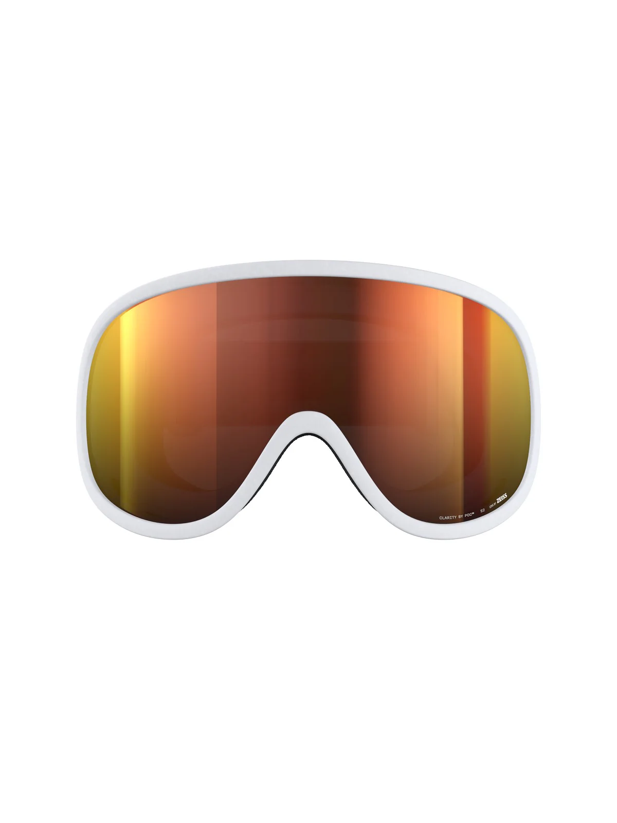 Gogle narciarskie POC Retina Wide Fit - Hyd. White/Pt. Sunny Orange - Image 2