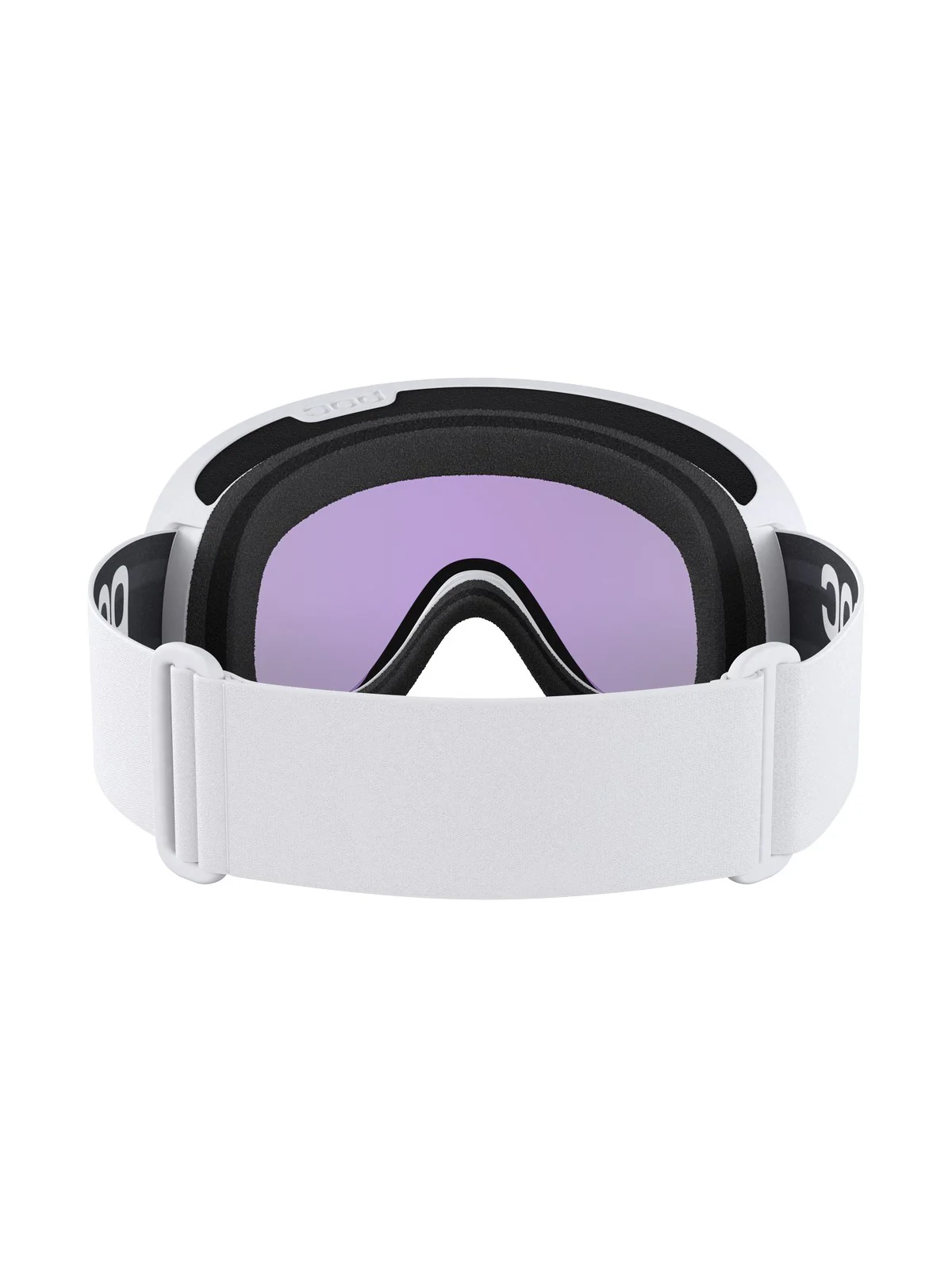 Gogle narciarskie POC Retina Wide Fit - Hyd. White/Pt. Sunny Blue - Image 4
