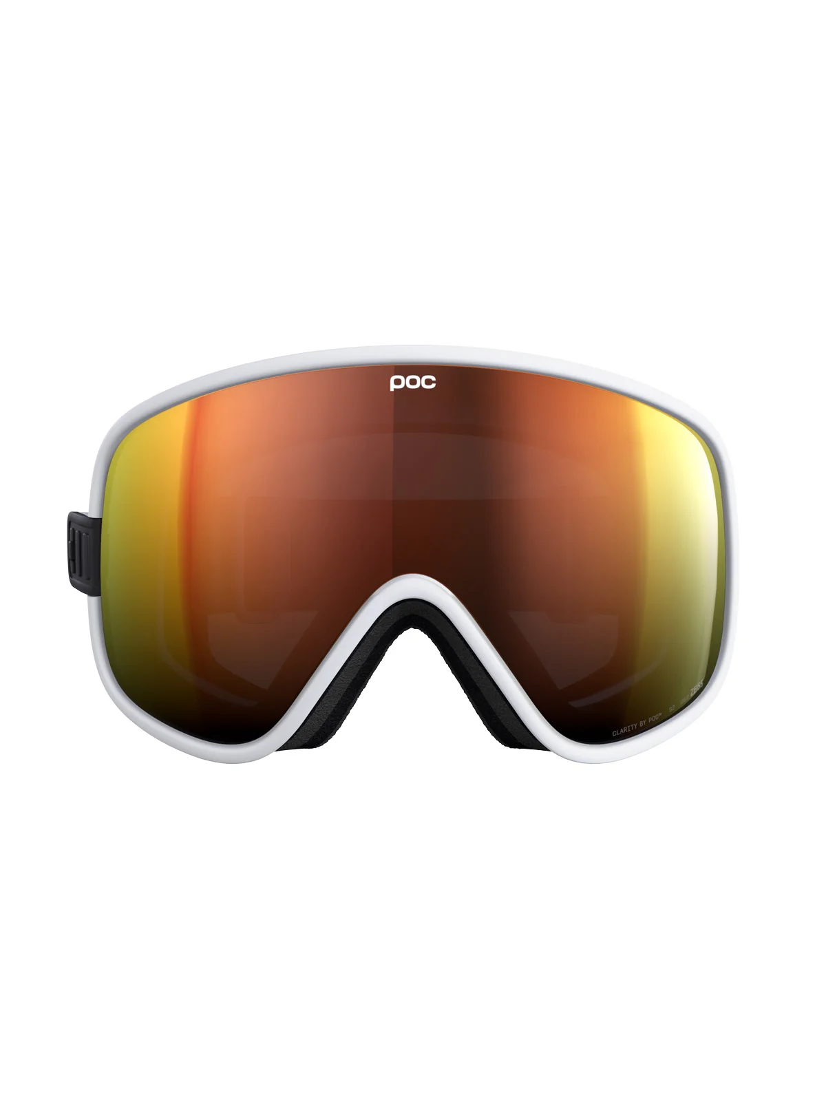 Gogle narciarskie POC Vitrea Wide Fit - Hyd. White/Pt. Sunny Orange - Image 2
