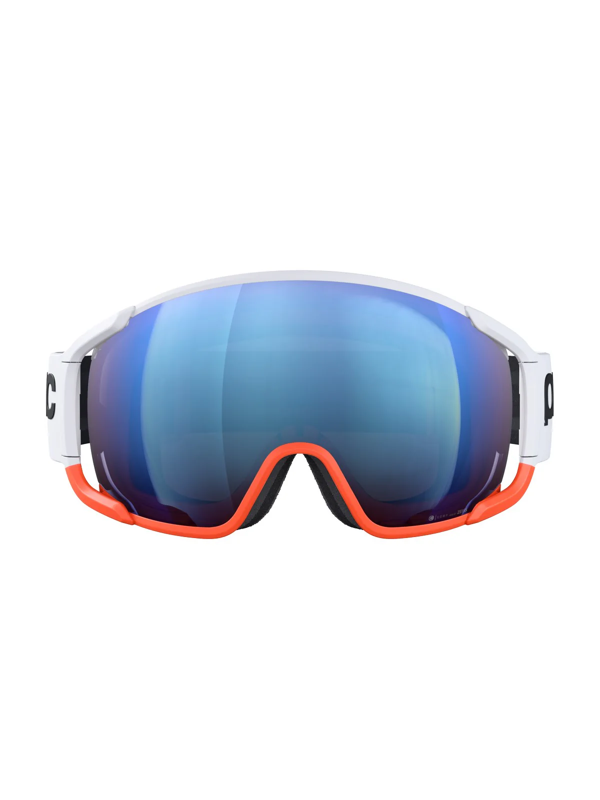 Gogle narciarskie POC Zonula Race - Hydr. White|Zink Orange|Pt. Sunny Blue Cat 2 - Image 2