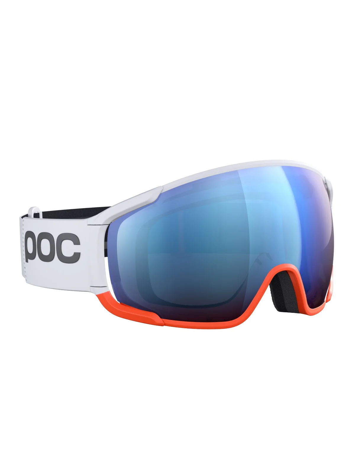 Gogle narciarskie POC Zonula Race - Hydr. White|Zink Orange|Pt. Sunny Blue Cat 2 - Image 3