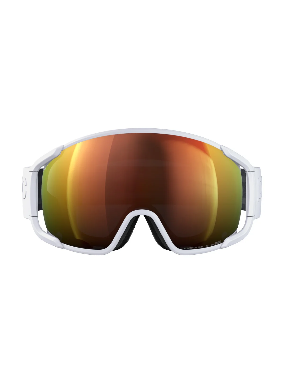 Gogle narciarskie POC Zonula Wide Fit - Hyd. White/Pt. Sunny Orange - Image 2