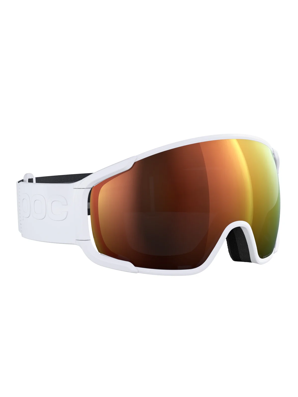Gogle narciarskie POC Zonula Wide Fit - Hyd. White/Pt. Sunny Orange - Image 3
