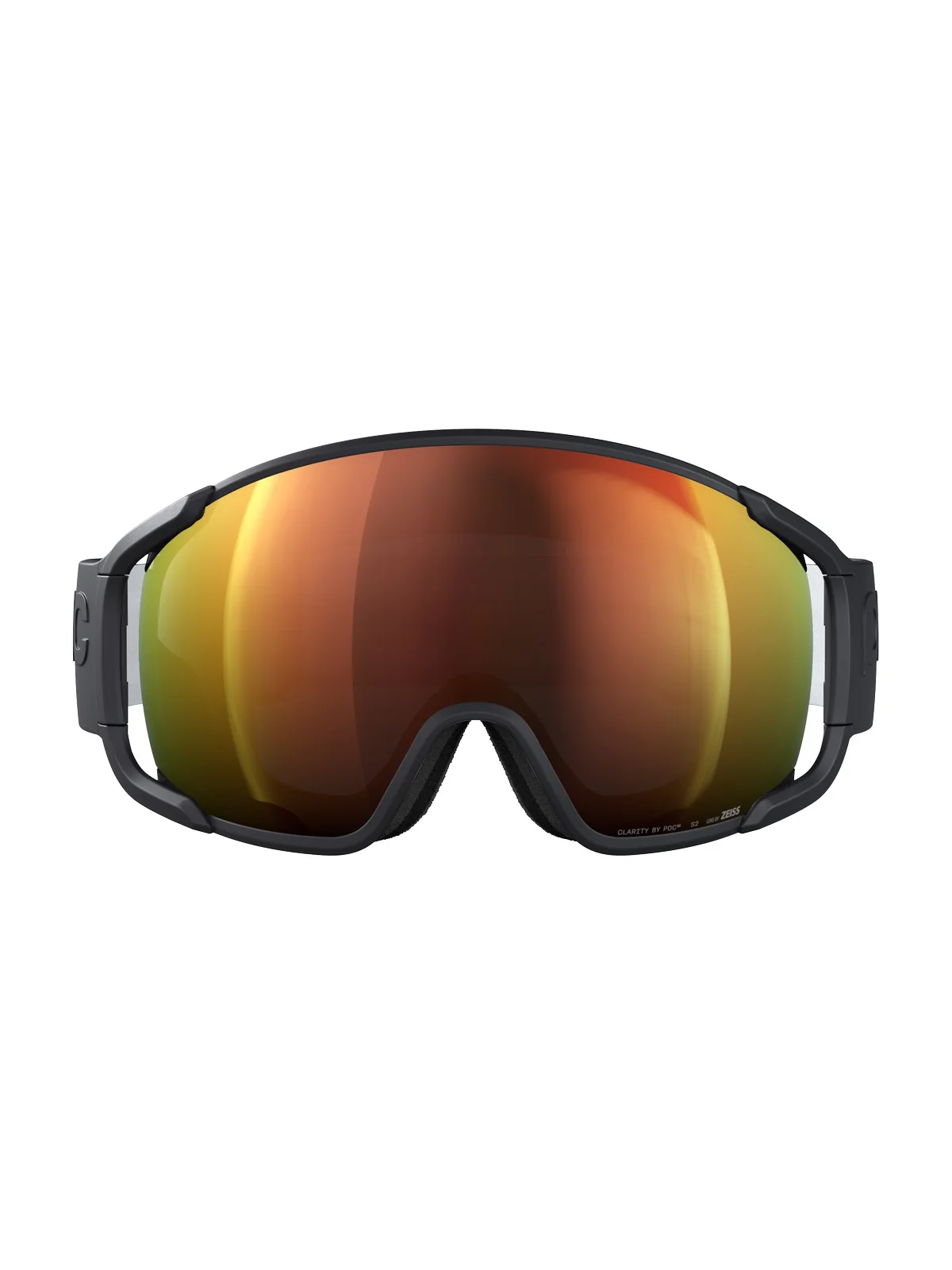 Gogle narciarskie POC Zonula Wide Fit - Ura. Black/Pt. Sunny Orange - Image 3