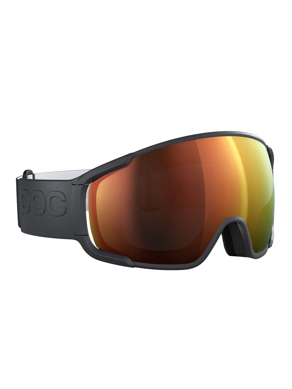 Gogle narciarskie POC Zonula Wide Fit - Ura. Black/Pt. Sunny Orange - Image 4