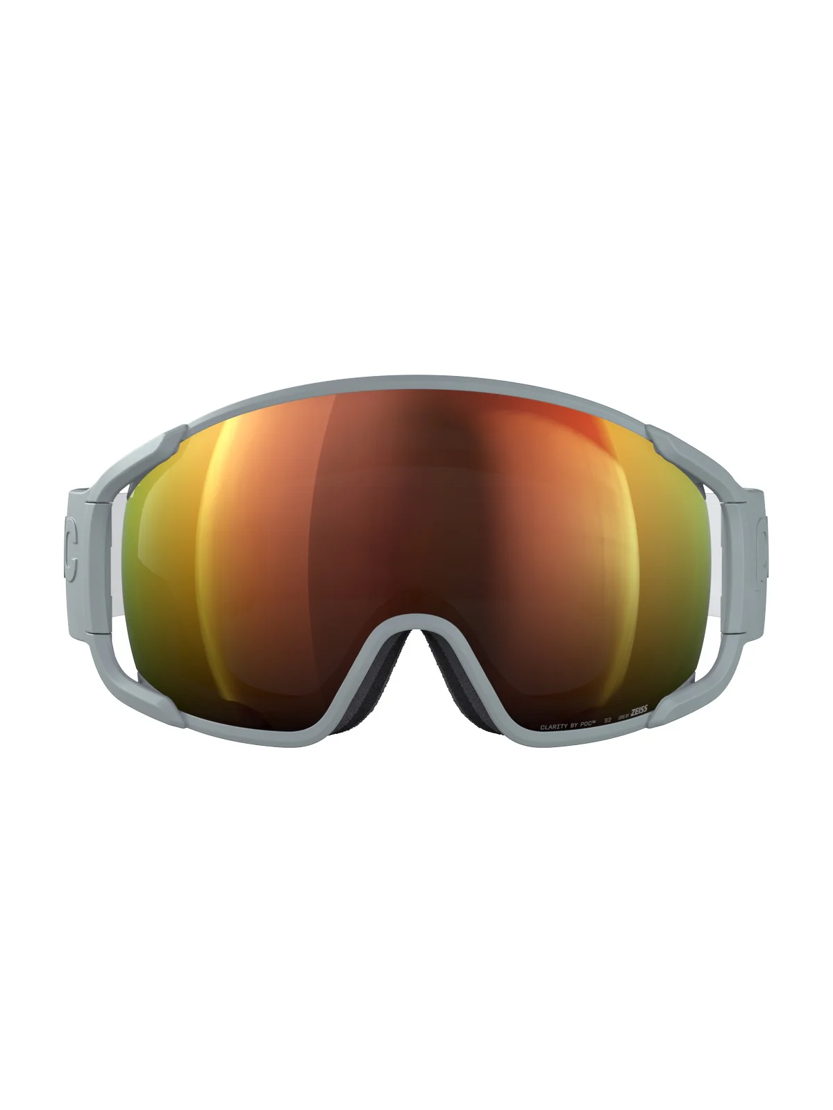 Gogle narciarskie POC Zonula Wide Fit - Granite Grey/Partly Sunny Orange - Image 2