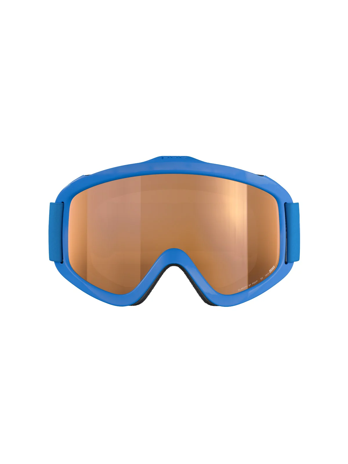 Gogle POCito Iris - Fluo. Blue/Pt. Sunny Light Orange - Image 2