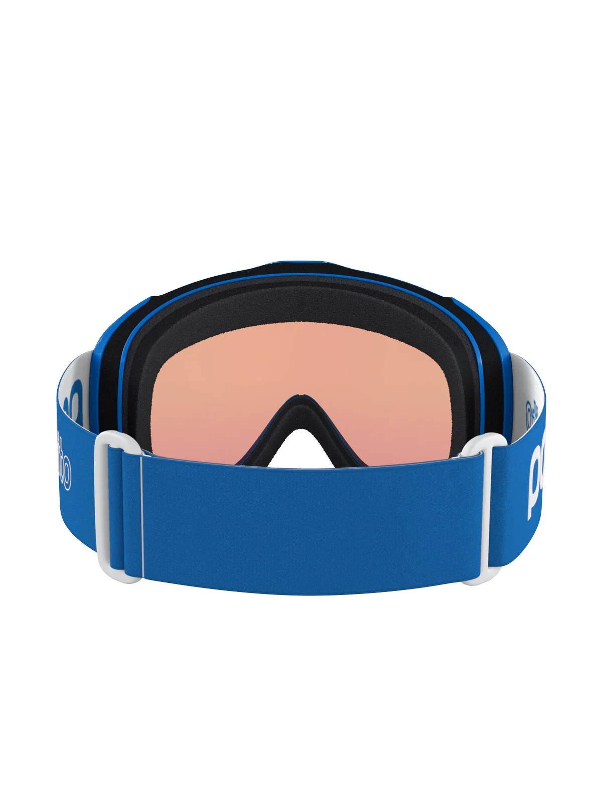 Gogle POCito Iris - Fluo. Blue/Pt. Sunny Light Orange - Image 4